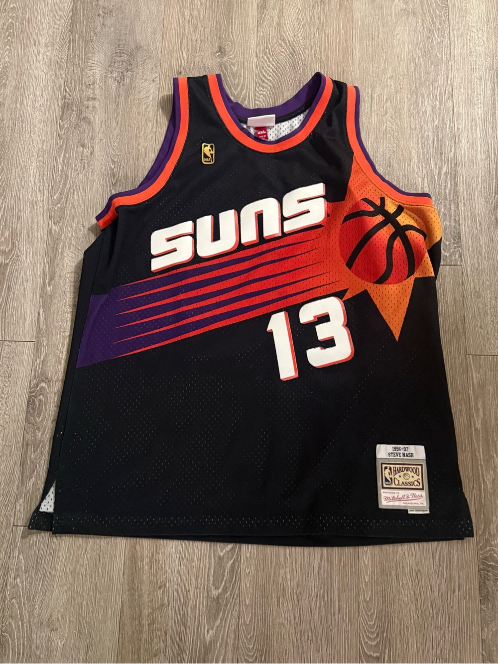 Steve Nash Mitchell & Ness 96-97 NBA Phoenix Suns Swingman Jersey Mens 2XL